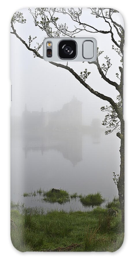 Mist Galaxy Case featuring the photograph Castle Kilchurn tree by Gary Eason