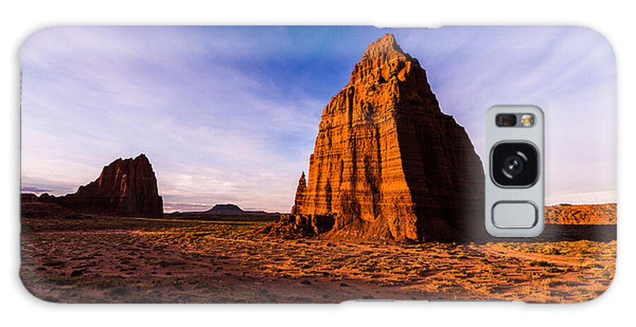 Utah Galaxy Case featuring the photograph Cathedral Temples by Chad Dutson