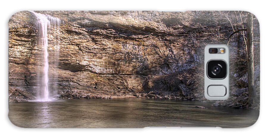 Waterfall Galaxy Case featuring the photograph Cedar Falls at Petit Jean State Park - Arkansas by Jason Politte