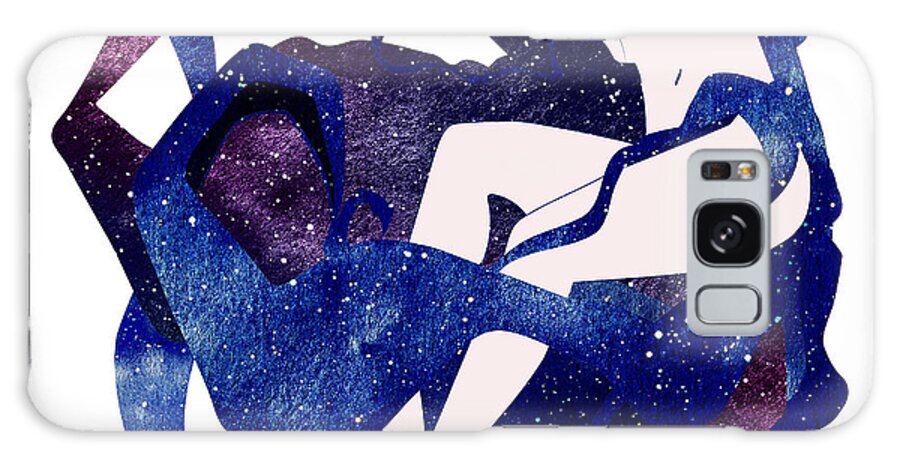Woman Galaxy S8 Case featuring the digital art Celestial by Stevyn Llewellyn