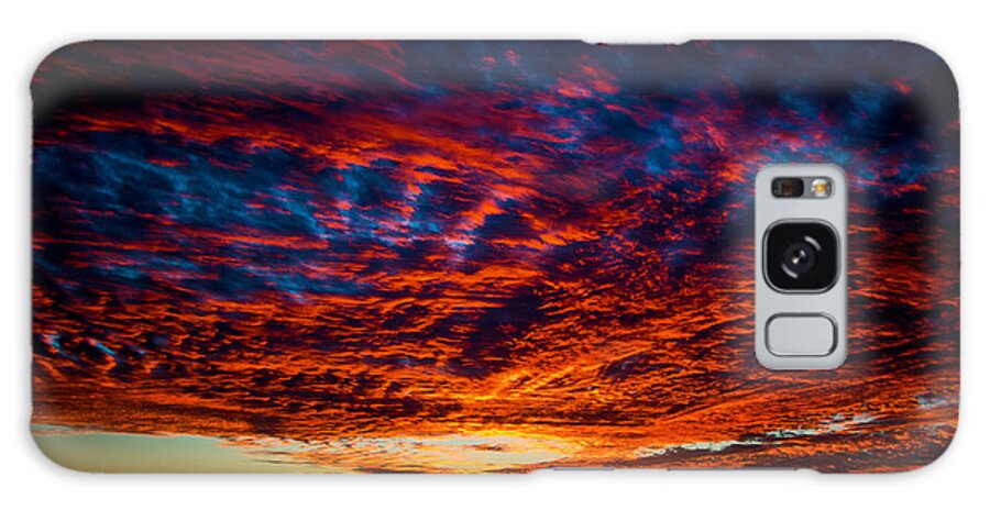 Sunset Galaxy Case featuring the photograph Central Texas Sunset 2 by Ronnie Prcin