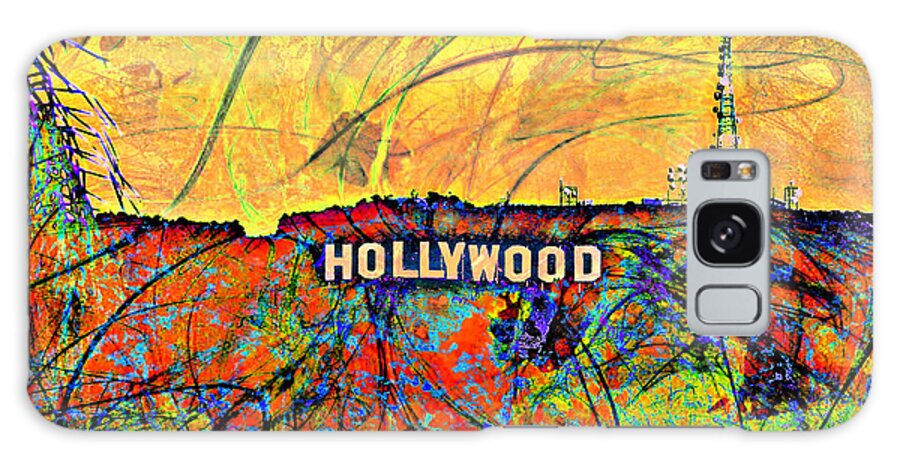 Los Angeles Galaxy Case featuring the digital art Chaos by Az Jackson