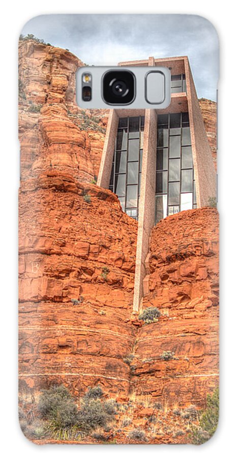 Hdr Galaxy Case featuring the photograph Chapel of the Holy Cross by Ross Henton