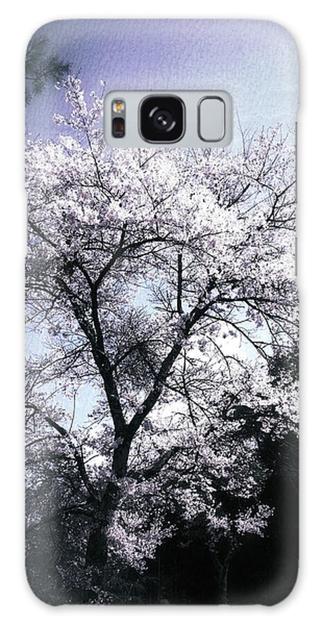 Cherry Blossoms Galaxy Case featuring the photograph Cherry Blossoms Tree by Yen