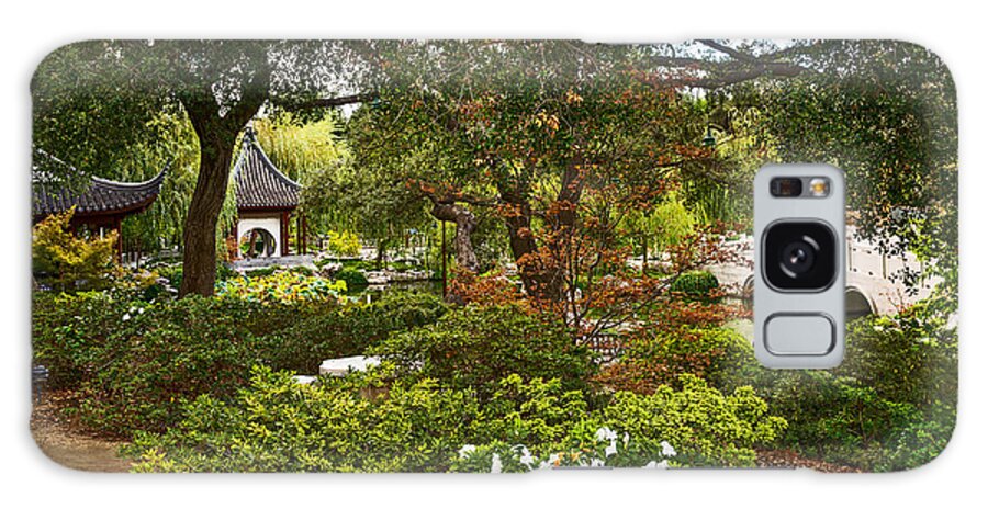 Chinese Garden Galaxy Case featuring the photograph Chinese Garden View by Jamie Pham