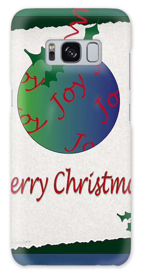 Merry Christmas Galaxy Case featuring the photograph Christmas Joy by Terri Harper