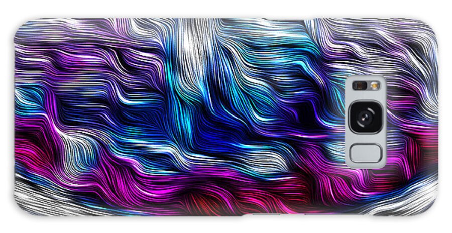 Bill Kesler Photography Galaxy Case featuring the photograph Chrome Waves by Bill Kesler
