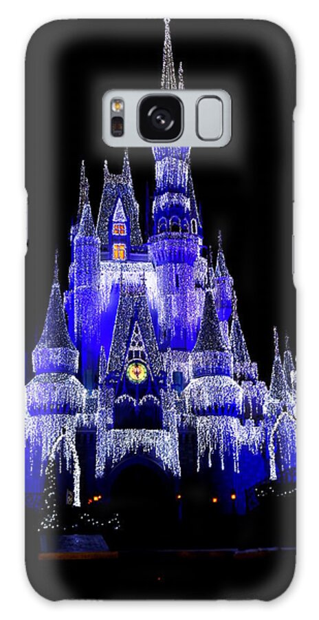 Disney Galaxy S8 Case featuring the photograph Cinderella's Castle by Laurie Perry