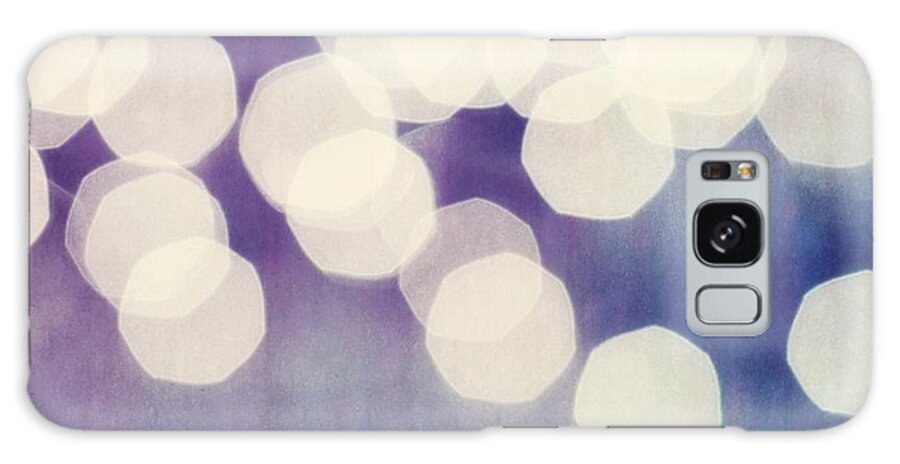 Abstract Galaxy Case featuring the photograph Circles Of Light by Priska Wettstein
