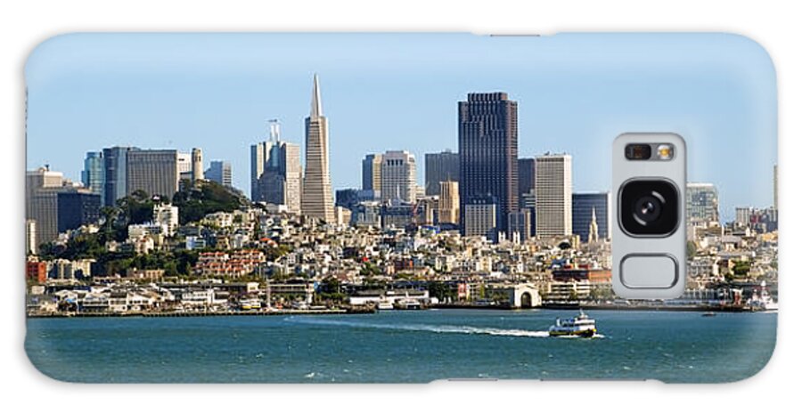 San Francisco Galaxy Case featuring the photograph City by the Bay by Kelley King