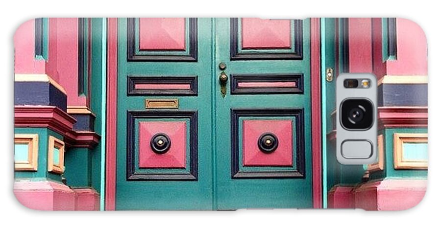 Ic_doors Galaxy Case featuring the photograph City House by Julie Gebhardt