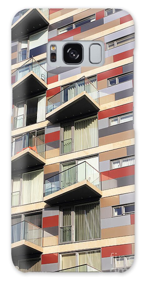 London City Galaxy Case featuring the photograph City Living by Julia Gavin