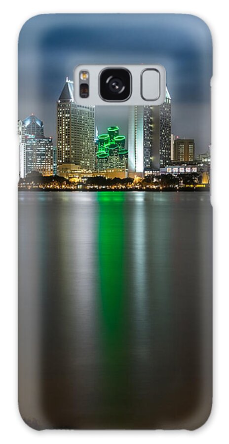 San Diego Galaxy Case featuring the photograph City of San Diego Skyline 3 by Larry Marshall