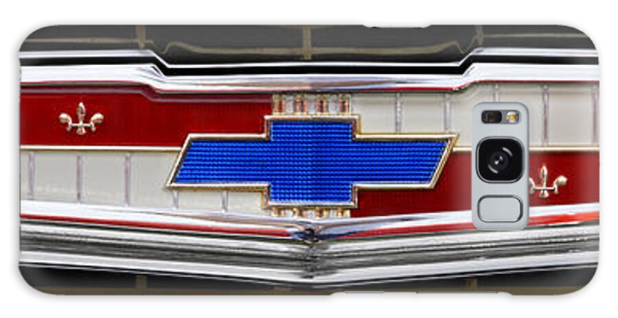 Transportation Galaxy Case featuring the photograph Classic Chevrolet Emblem by Mike McGlothlen