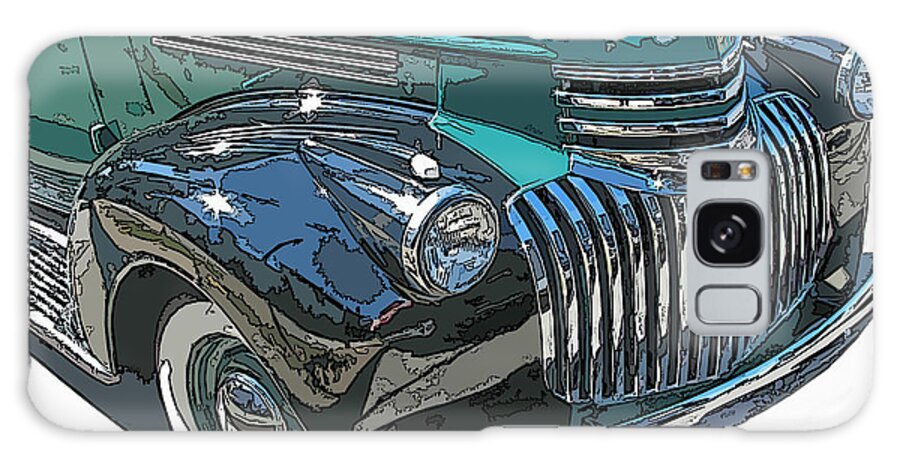 Classic Chevy Pickup 2 Galaxy S8 Case featuring the photograph Classic Chevy Pickup 2 by Samuel Sheats