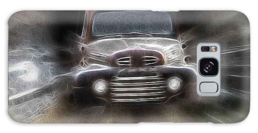Classic Galaxy Case featuring the photograph Classic Ford Truck by Steve McKinzie