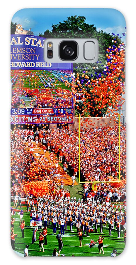 Acc Galaxy Case featuring the photograph Clemson Tigers Memorial Stadium by Jeff McJunkin