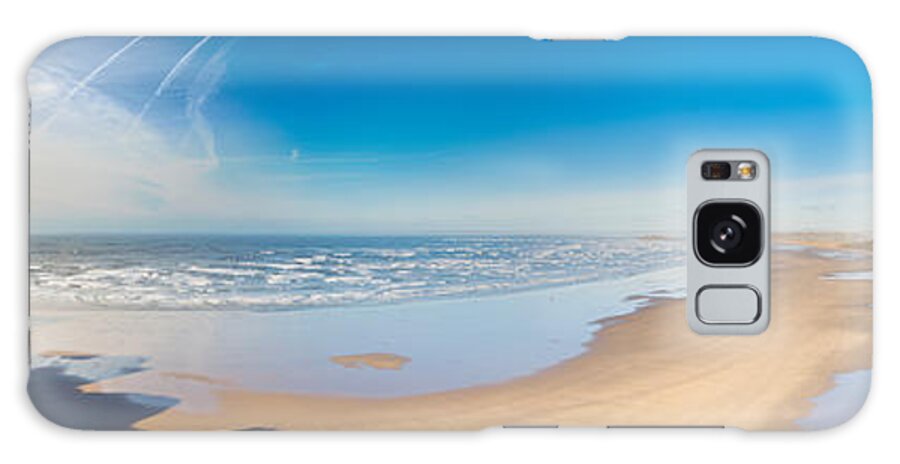 Photography Galaxy Case featuring the photograph Cliff At Seaside, Rhossili Bay, Gower by Panoramic Images