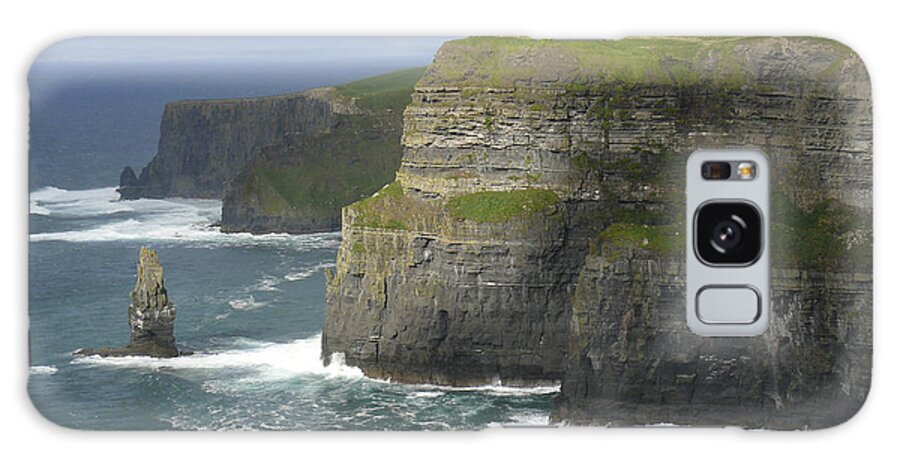 Ireland Galaxy Case featuring the photograph Cliffs of Moher 2 by Mike McGlothlen