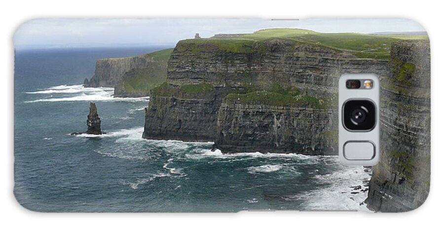 Ireland Galaxy Case featuring the photograph Cliffs of Moher 3 by Mike McGlothlen
