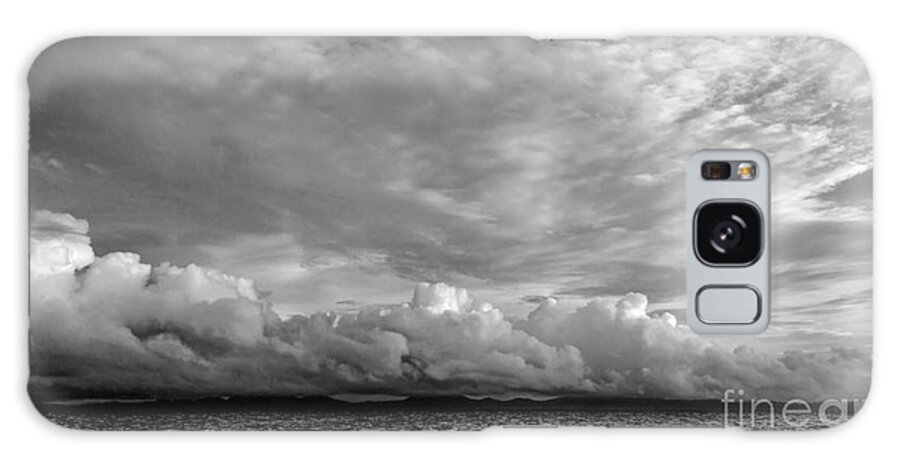 Water Galaxy Case featuring the photograph Clouds Over Alabat Island by Michael Arend