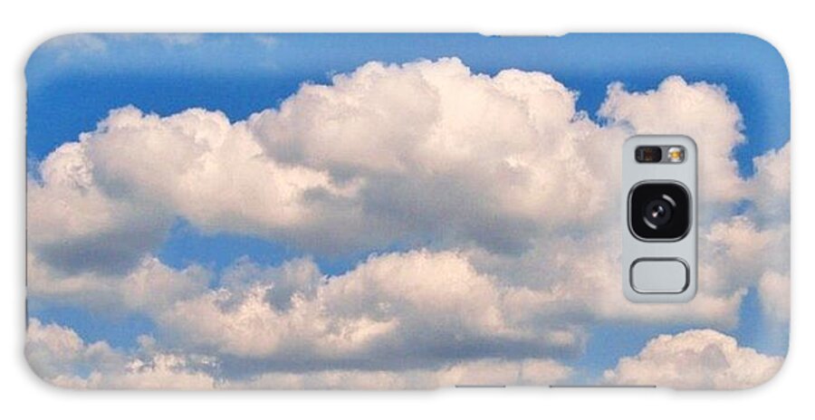 Clouds Galaxy Case featuring the photograph Clouds over Lake Pontchartrain by Deborah Lacoste