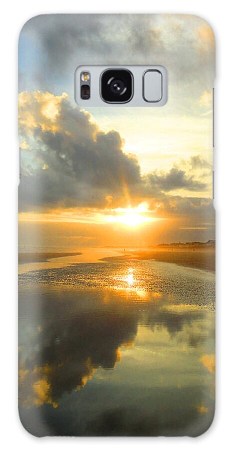 Clouds Galaxy Case featuring the photograph Clouds Reflection by Jan Marvin by Jan Marvin