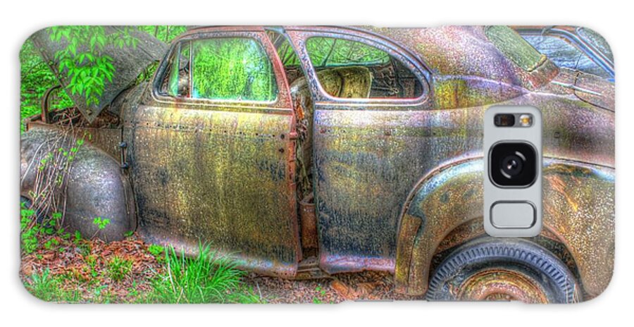 Antique Galaxy Case featuring the photograph Coat of Different Colors- Auto Personalities #3 by Dan Stone