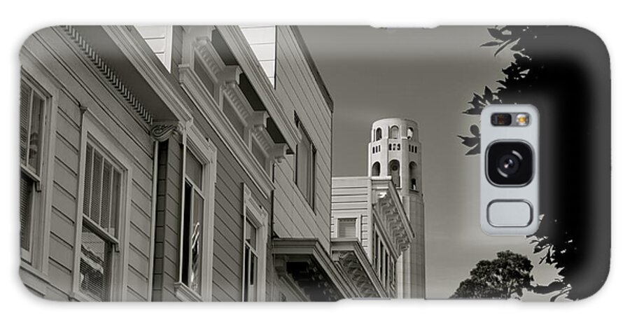 Coit Tower Galaxy Case featuring the photograph Coit Tower by Alex King