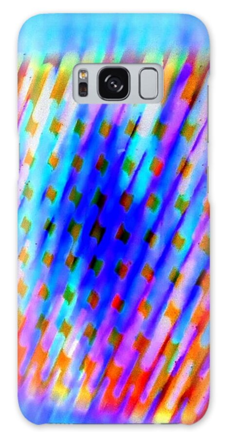 Neon Galaxy S8 Case featuring the digital art Color Fusion 2 by Ron Kandt