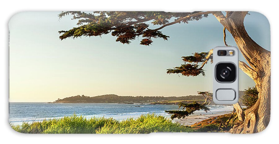 Scenics Galaxy Case featuring the photograph Colorful Beachfront In Carmel-by-the-sea by Pgiam