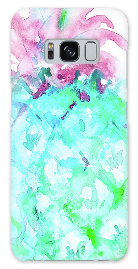 Colorful Galaxy Case featuring the painting Colorful Tropics II by Patricia Pinto