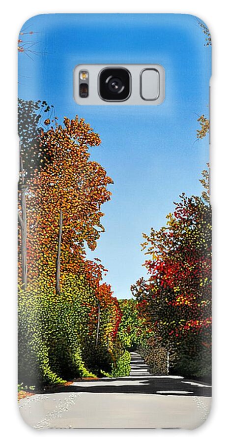 Autumn Galaxy S8 Case featuring the painting Colours of Caledon by Kenneth M Kirsch