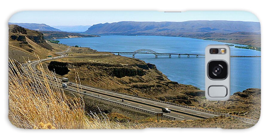 Bridge Galaxy Case featuring the photograph Columbia River Vantage Point by Jean Wright