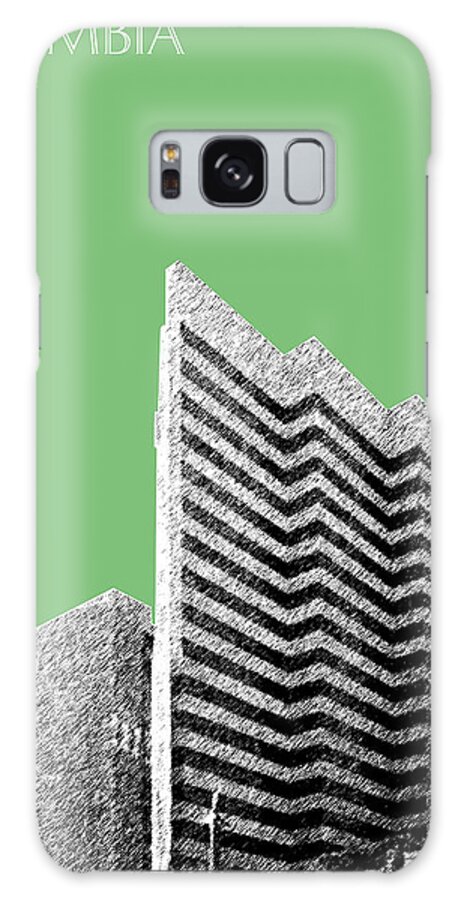 Architecture Galaxy S8 Case featuring the digital art Columbia South Carolina Skyline 2 - Apple by DB Artist
