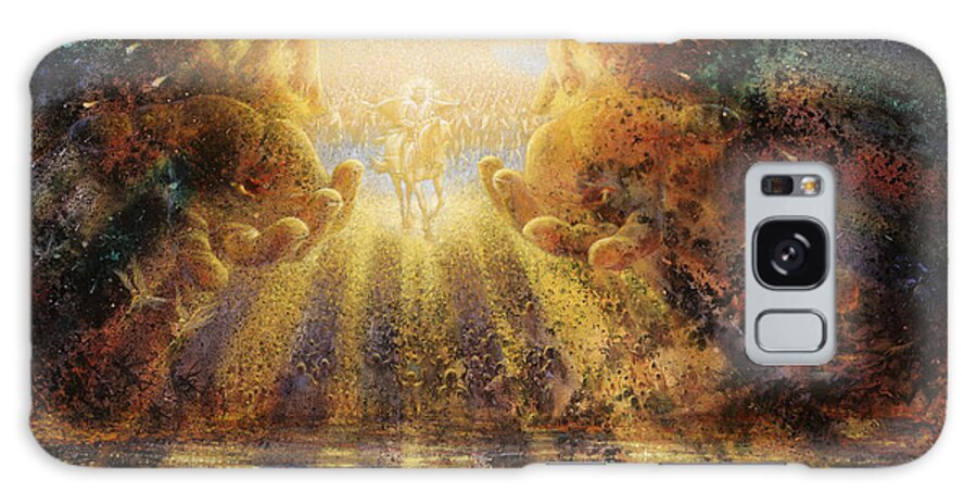 Graham Galaxy Case featuring the painting Come Lord Come by Graham Braddock