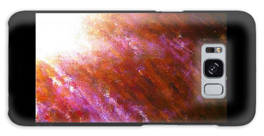 Comfy And Cozy Galaxy Case featuring the digital art Comfy and Cozy by Christine Nichols