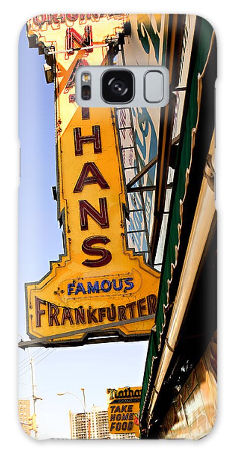Original Nathans Galaxy Case featuring the photograph Coney Island Memories 1 by Madeline Ellis