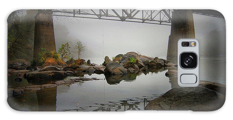 Scenic Tours Galaxy Case featuring the photograph Congaree Trestle by Skip Willits