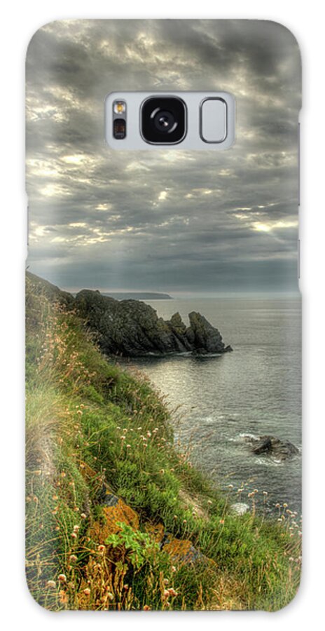 Tranquility Galaxy Case featuring the photograph Cornish Coastline by Photo By Jason Fothergill
