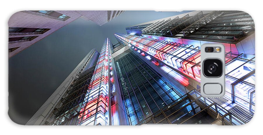Corporate Business Galaxy Case featuring the photograph Corporate Buildings by Bertlmann
