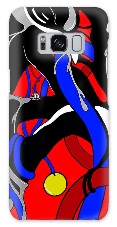 Corrosive Galaxy S8 Case featuring the digital art Corrosive by Craig Tilley