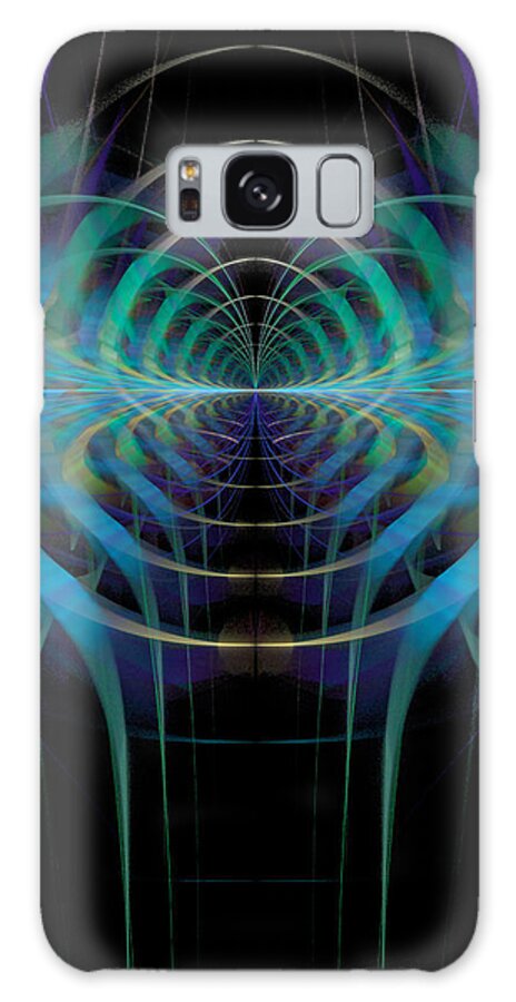 Abstract Galaxy Case featuring the photograph Cosmic Butterfly by Ronda Broatch