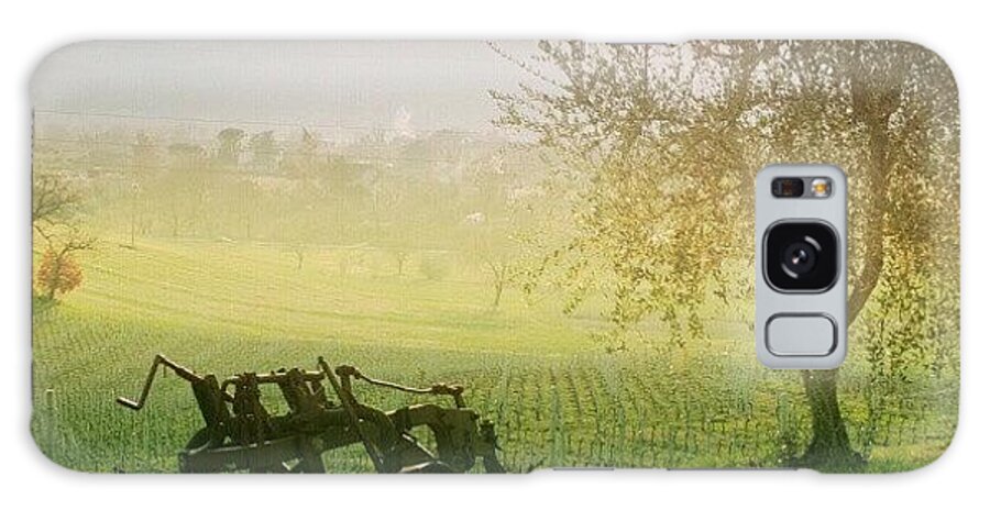 Beautiful Galaxy Case featuring the photograph Country Life by Emanuela Carratoni