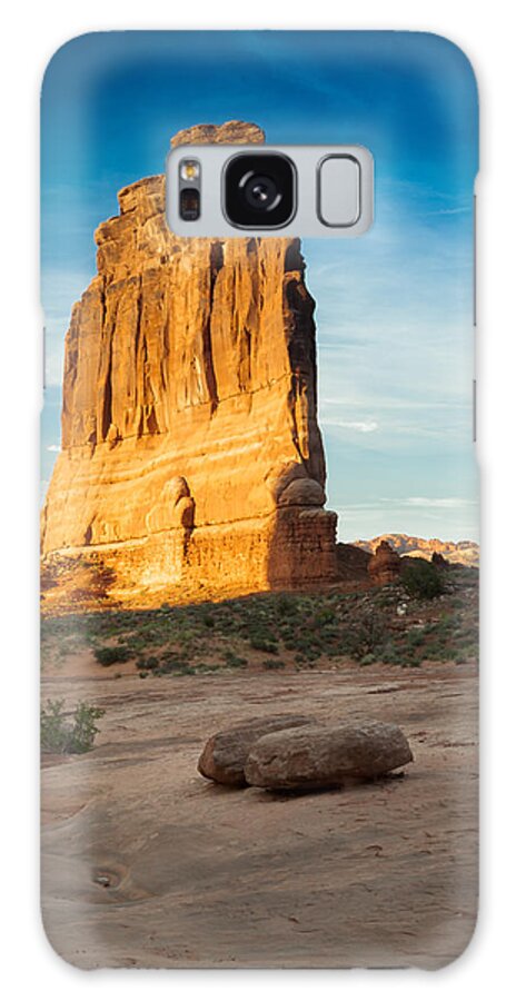 Jay Stockhaus Galaxy Case featuring the photograph Courthouse Rock by Jay Stockhaus