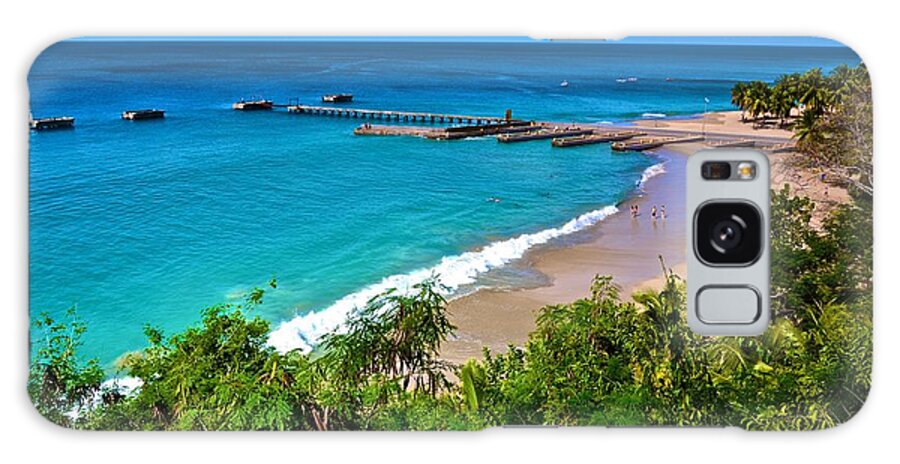 Beach Galaxy S8 Case featuring the photograph Crash Boat Beach 1 by Ricardo J Ruiz de Porras