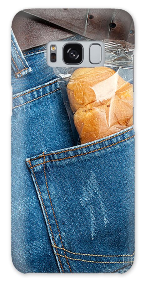 Croissant Galaxy S8 Case featuring the photograph Croissant in your pocket by Sinisa Botas