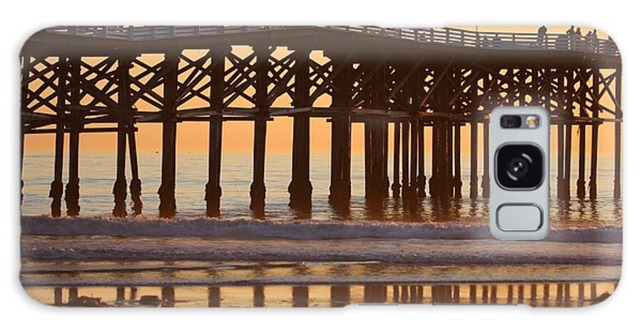 Pier Galaxy S8 Case featuring the photograph Crystal Pier by Nathan Rupert