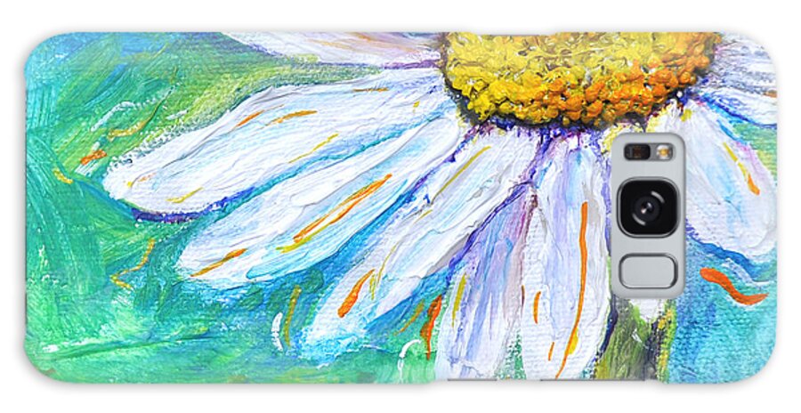 Christian Galaxy Case featuring the painting Daisy Friends by Lisa Jaworski