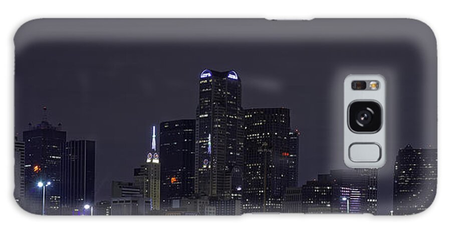 Dallas Galaxy Case featuring the photograph Dallas Skyline South Side by Jonathan Davison